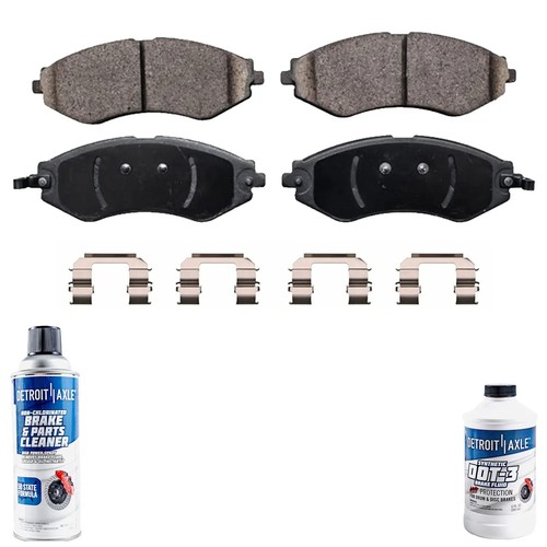 Pastillas de freno delanteras de cerámica del eje Detroit para Chevrolet Aveo5 Optra Spark EV - Imagen 10 de 10