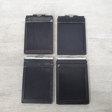 4 x Vintage Graflex, Graphic Type 5 Film Plate Holders 4x5 Mixed Bundle - B51
