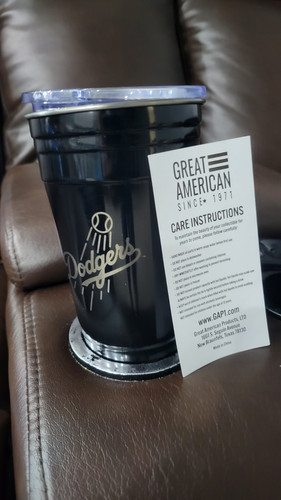 LA Dodgers Stainless tumbler w/ lid ⚾🧢 - Picture 2 of 2