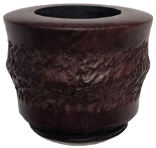 Falcon Standard Rustic Dark Burgundy Finish 'Plymouth' Pipe Bowl