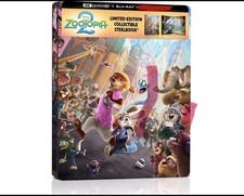 Zootopia 2 Steelbook (4K UHD Blu-ray Digital) PRESALE MARCH 3 RELEASE DATE