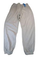 Adidas Women's Size Large Originals Fleece Joggers in Medium Grey Heather New