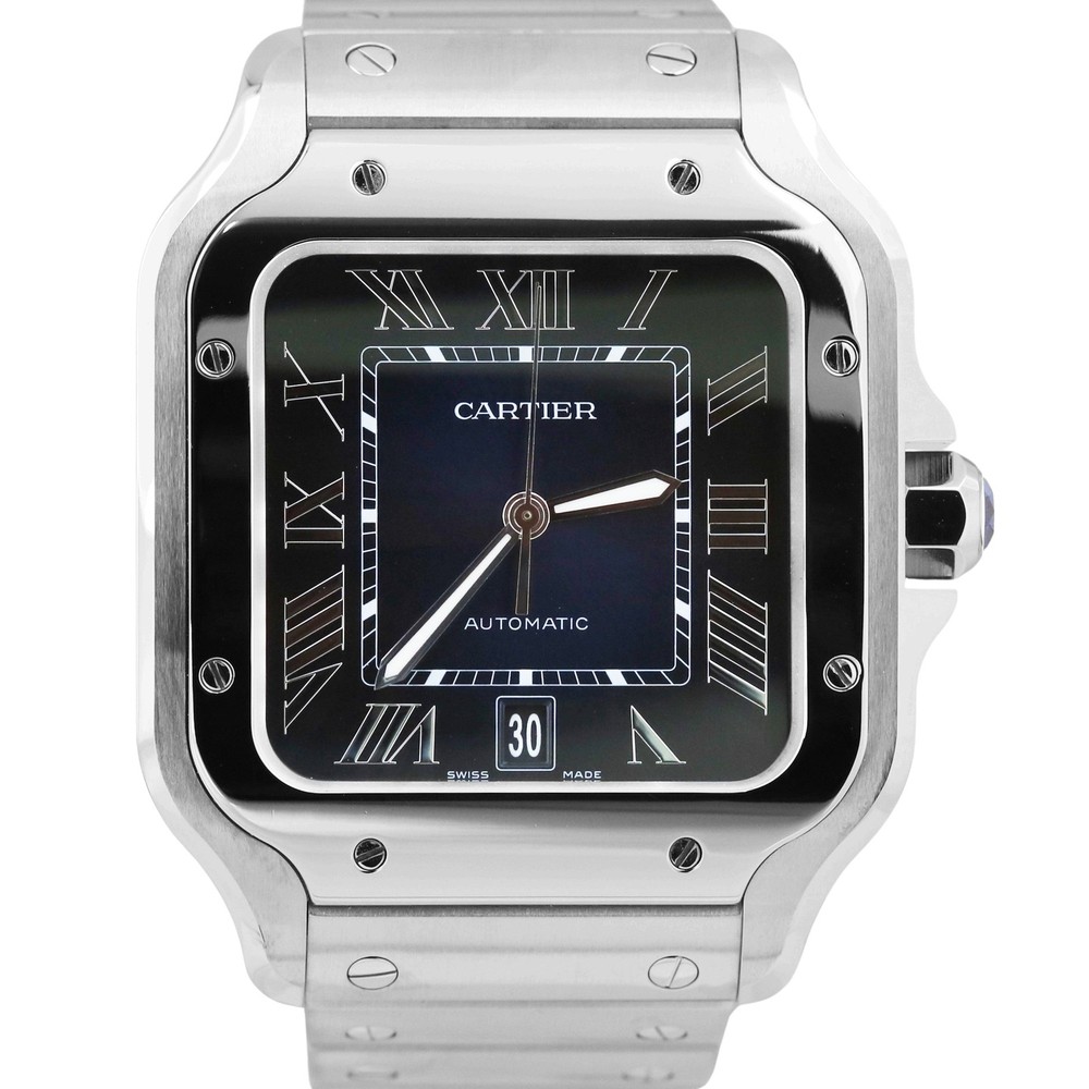 Cartier Santos de Cartier CRWSSA0030 39.8 mm Blue Dial