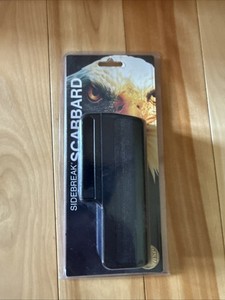 NEW ASP BATON ROTATING SIDEBREAK SCABBARD-HOLDER-SHEATH-POLICE DUTY BELT-BLACK