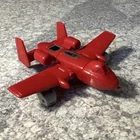 Vintage 1984 Hasbro Transformers G1 Powerglide Power Glide Autobot  A-10 Jet Red