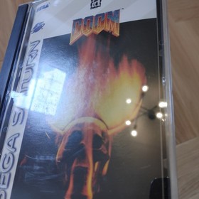 Doom (Sega Saturn, 1997) CIB Complete In Box /w Manual - Tested Reg Card Foam