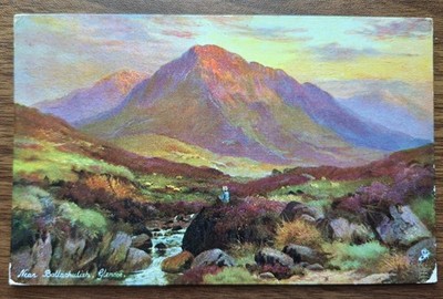 In der Nähe von Ballachulish Glencoe Postkarte Raphael Tuck Oilette