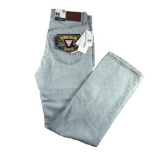 Guess Jeans Mens G16 Straight Leg Jeans 30x32 Light Wash NWT New