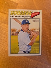 2026 Topps Heritage Dalton Rushing No. 246