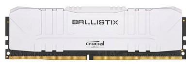 RAM Crucial BALLISTIX White 8GB 3000MHz DDR4 BL8G30C15U4W _DAMAGED