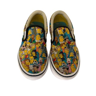 Vans x The Simpsons ComfyCush Slip-On Springfield Characters Mens 