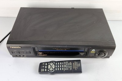 Panasonic Omnivision VHS 4 Head Hi-Fi PV-V4620 Stereo VCR with