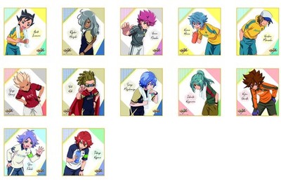 Inazuma Eleven Mini Shikishi Collection Box