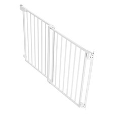 Baby Gate for Stairs, 31 - 48 in Adjustable Width, 30 in High Dog Gate, No