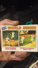 1977 Topps - 1976 World Series Johnny Bench #412