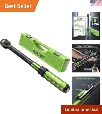 New Green 1/2 Drive Click Torque Wrench 170 ft.lb/230.5 Nm