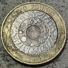 UNITED KINGDOM 🇬🇧 TWO (2) POUNDS COIN 2009 (QUEEN ELIZABETH II)