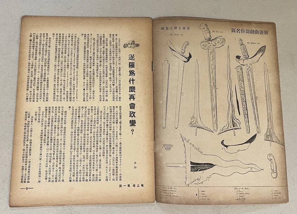 1948 Singapore Nanyang Miscellany Magazine 南洋雜誌 第二卷 第一期 許雲樵 siam ,malaya economy - Image 4 of 4