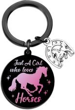 Horse Gifts for Women Stocking Stuffers for Teen Girls Cool Horse Keychain Horse