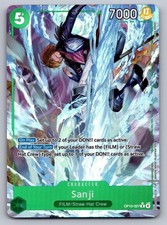 Sanji (Alternate Art) OP13-027 Rare Carrying On His Will One Piece Foil NM