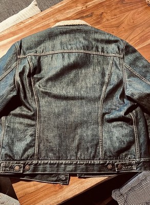 Levi s Sherpa Trucker Jacket 71550 XL   Jeansjacke mit Teddyfutter   NEUZUSTAND