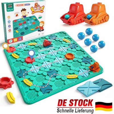 Burgkidz Kinder-Spielzeug Brettspiele - Logischer Straßenbauer 56 x 56 cm HOT!