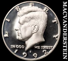 1992-S Kennedy Half Dollar- Silver- Choice Gem Proof Luster No Reserve #i8838