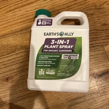 Earth's Ally 3-in-1 Plant Spray 32 oz Conc. Makes 3 gal