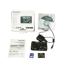 Panasonic Lumix DMC-ZS25 16MP 20x Zoom Digital Camera Black W/ Battery Box SD