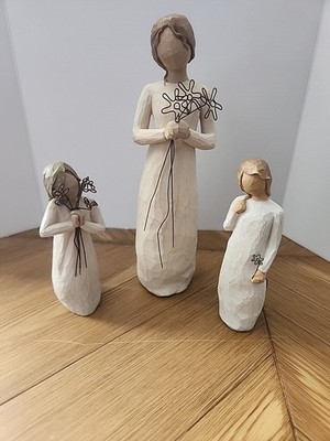 Willow Tree 3 Figure Lot