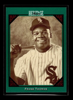 1993 Studio Heritage #8 Frank Thomas (NM)(BAS)
