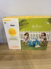 Sun Squad Inflatable Octopus Sprinkler attaches to any garden hose