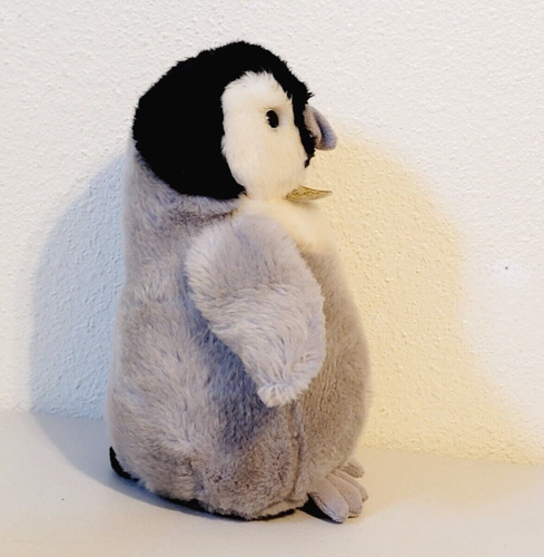 Aurora Miyoni Tots Penguin Emperor Baby Chick Stuffed Animal Plush 9" - Picture 4 of 6