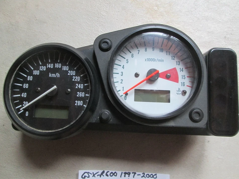 Suzuki GSXR600 1997-2000 cuadro de calibre, 34120-34E10 Foto 4 de 4