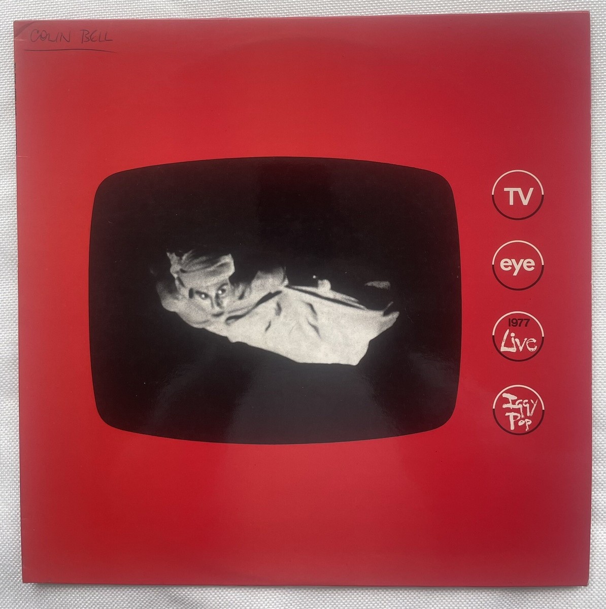 新品未開封】【レコード】Iggy Pop TV Eye Live POP,IGGY - TV