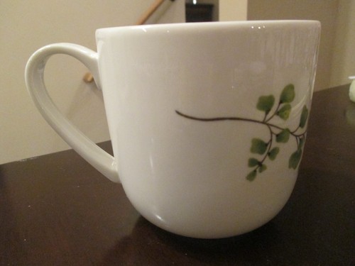 ONE MUG Macy's Martha Stewart MAIDENHAIR FERN GREEN Becher - Bild 3 von 8