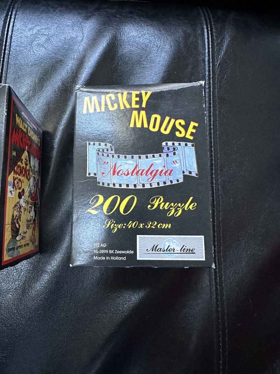 Disney Mickey Mouse Nostalgia Master-Line (Set Of 2) 200