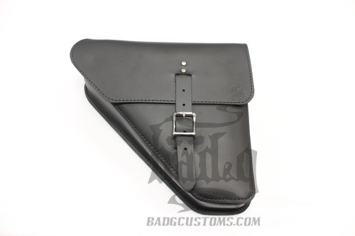 Harley DYNA BOLSO SOLO NEGRO alforja - DL03 BAD&G CustomS - Imagen 2 de 7