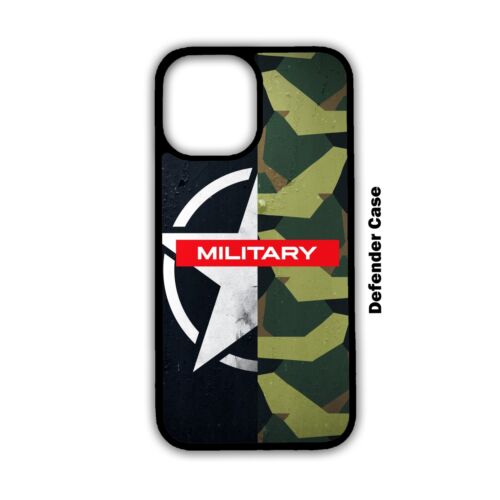 USA Flagge Armee personalisierte Handyhülle Abdeckung passt iPhone 12 13 14 15 Pro Max - Bild 1 von 5