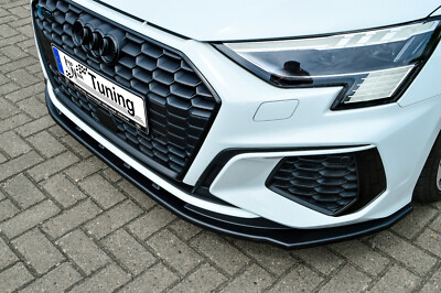 Sonderaktion Spoilerschwert Frontspoiler ABS für Audi A3 S3 8Y Limo Sportback 