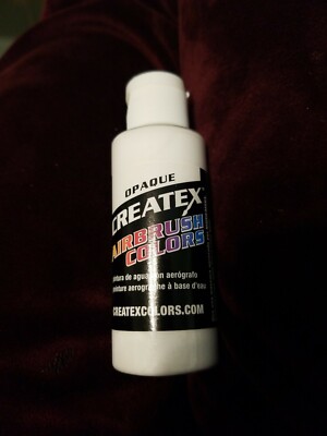 Createx opaque airbrush colors  OPAQUE WHITE 2 fl. oz