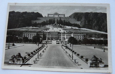 WW2 German Military Feldpost. Echte Real Photo Wien, Schönbrunn, Austria (f)