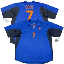 2000/01 Netherlands Away Jersey #7 Phillip Cocu 2XL Nike Holland Euro Vintage