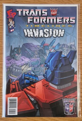 Transformers: Timelines #7 - Fun Publications - Invasion - NM - Botcon 2012