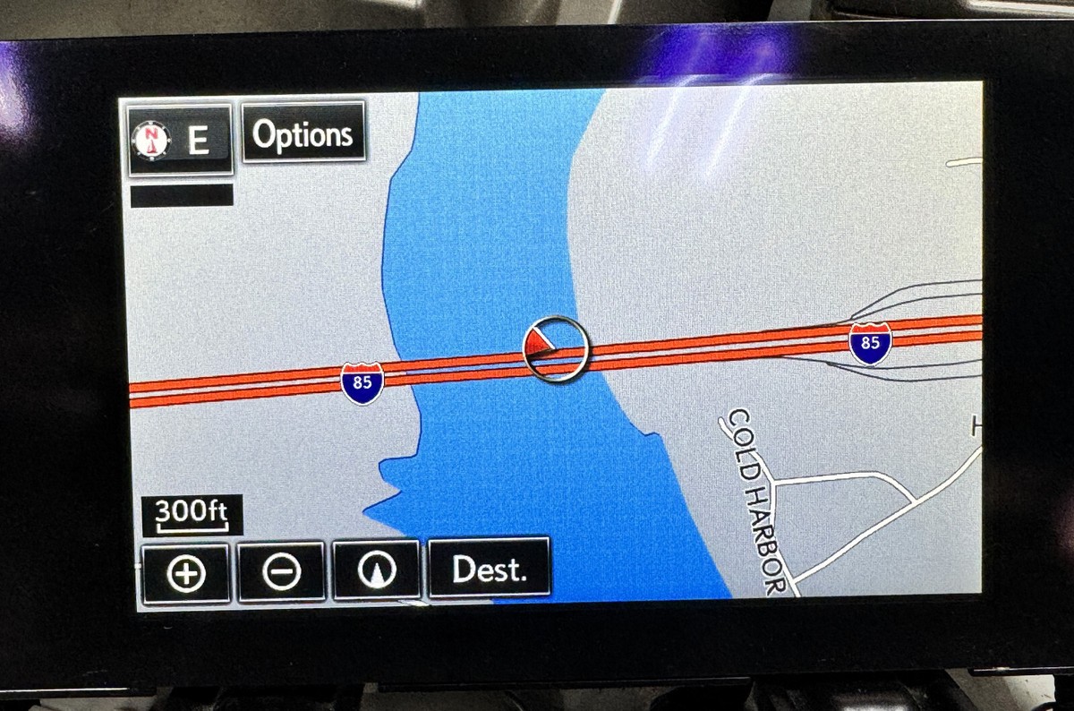 Lexus IS00T IS300 IS200T RC 2017-2021 Navigation display screen