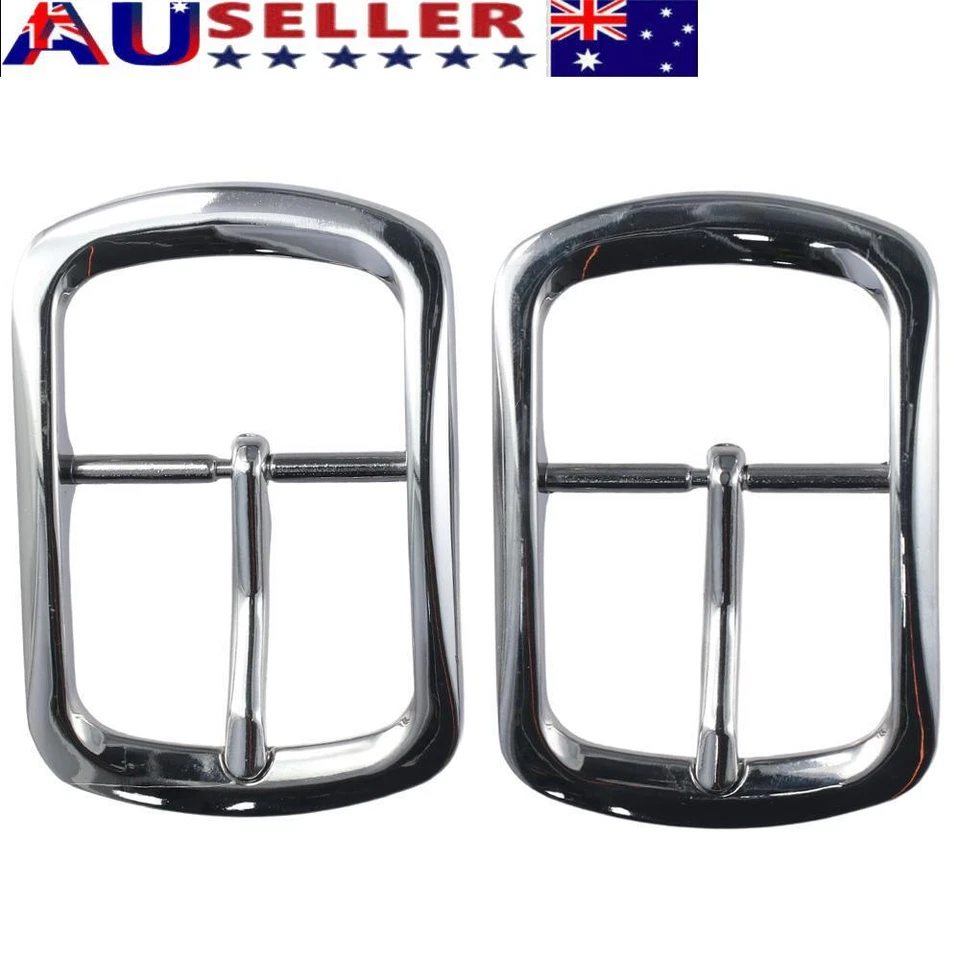 2pcs Rectangular Rectangular Belt Buckles for 1.5 Inch/38mm Belt