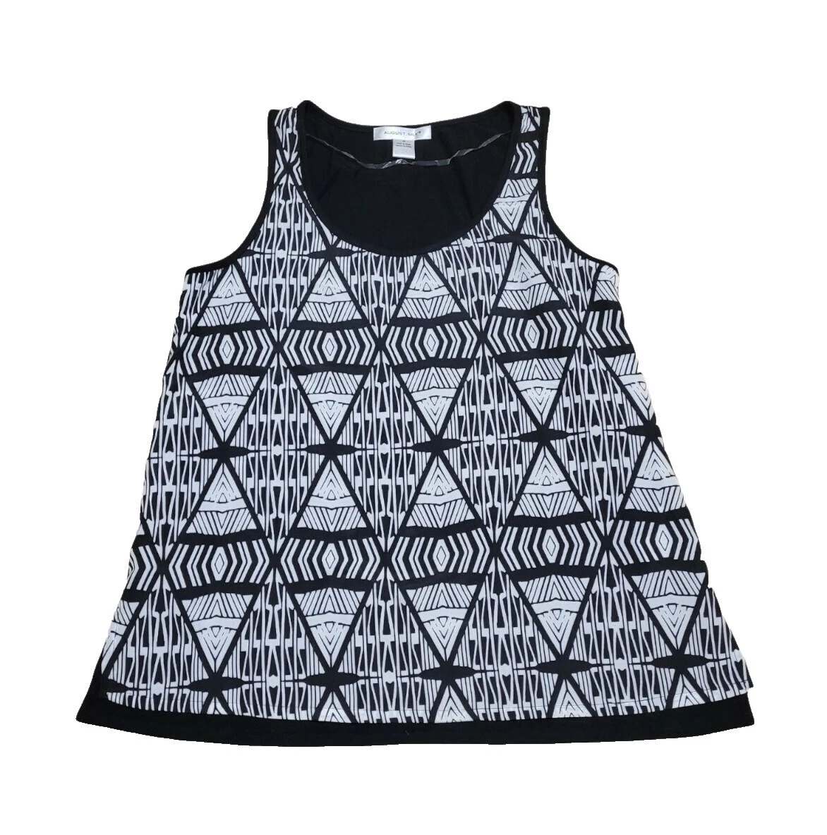 Camisetas Estampado Animal August Silk Poliéster para Mujeres