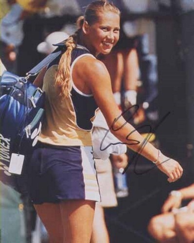 Anna Kournikova Tennis Player Signed Photo COA (12928
