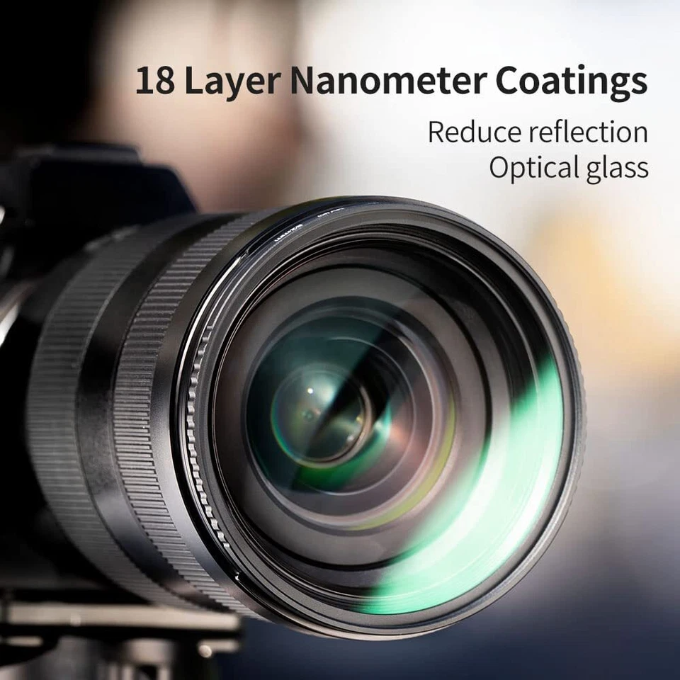K&F Concept 2 in 1 UV + CPL Lens Filter Kit Protection Polarizing for Camera Len - Image 3 of 4