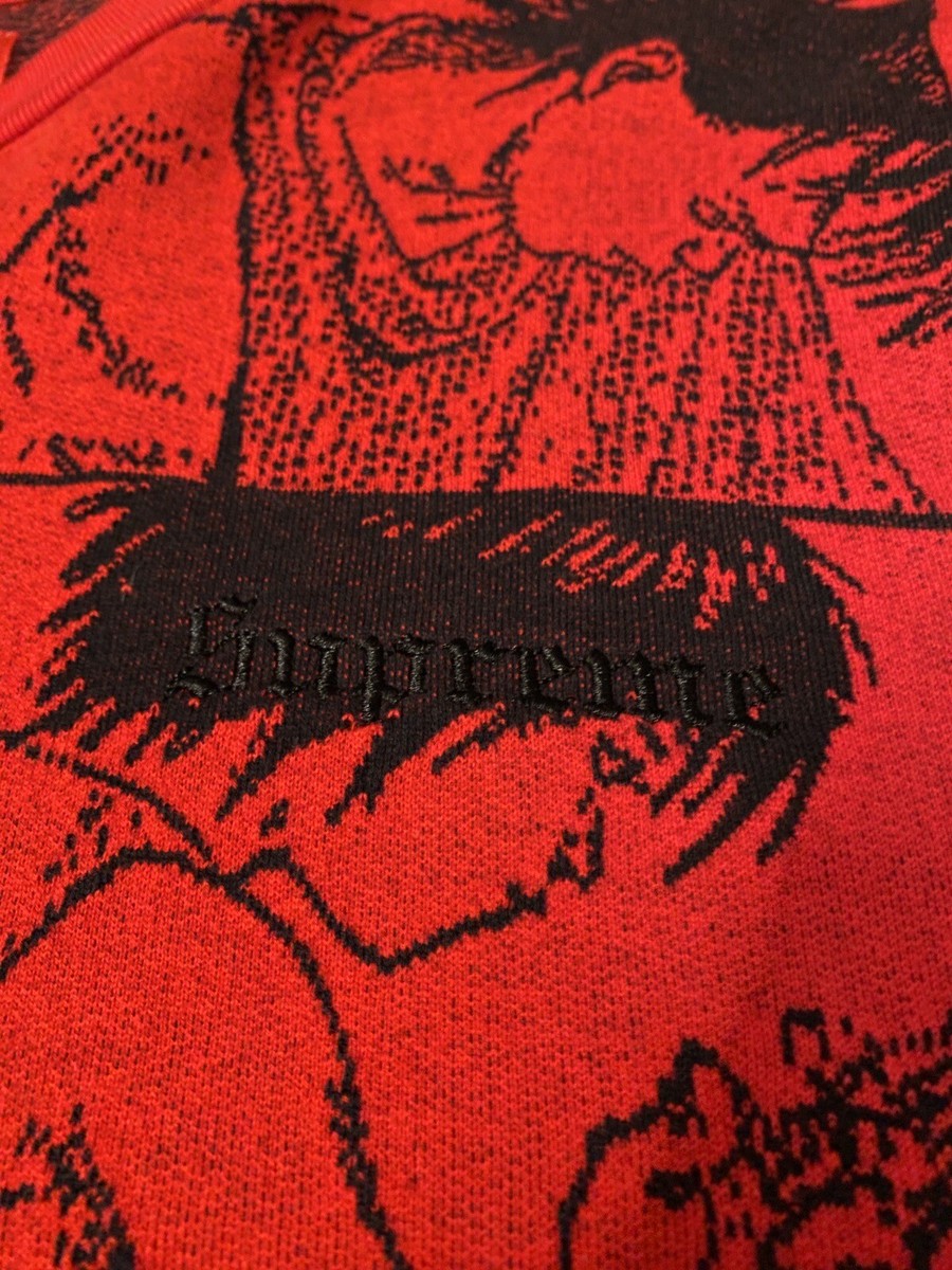 Supreme / AKIRA 2017 Jacquard Syringe Long Sleeves Cotton Supreme / AKIRA 2017 Jacquard Syringe Long Sleeves Cotton